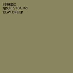 #89855C - Clay Creek Color Image